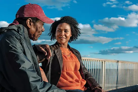 Шанел Гейбриъл прекарва време с баща си в Ню Йорк