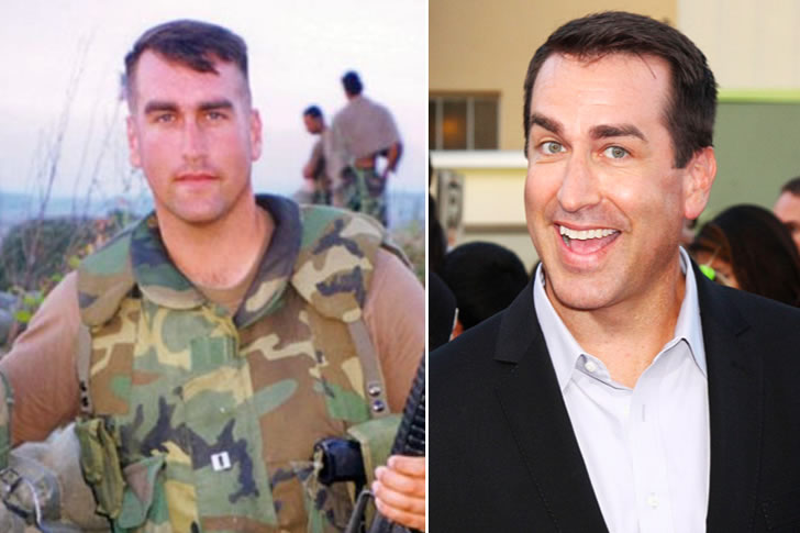 Rob Riggle - Served in the US Marines.
